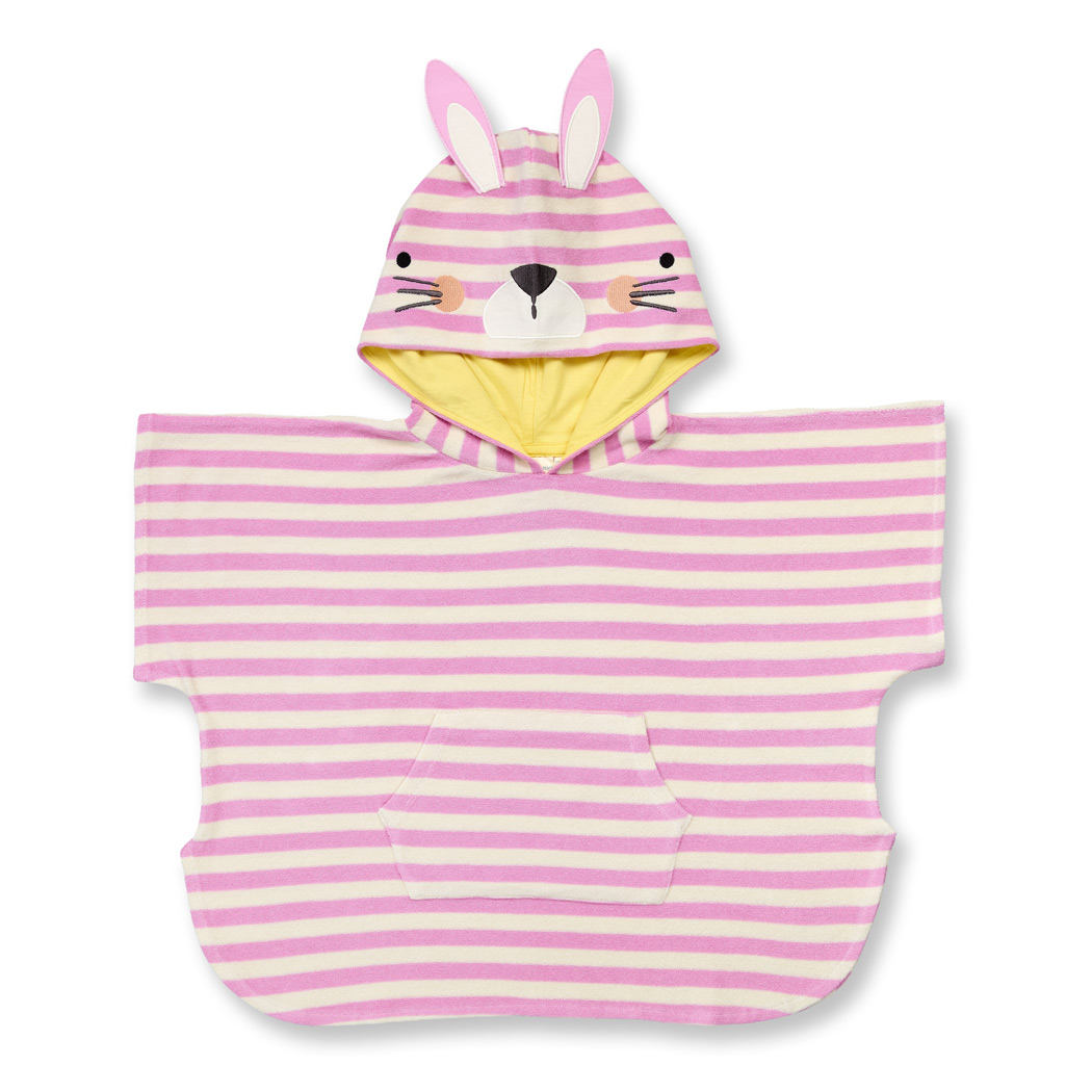 Poncho mit Hasen-Motiv, Modell ALVI