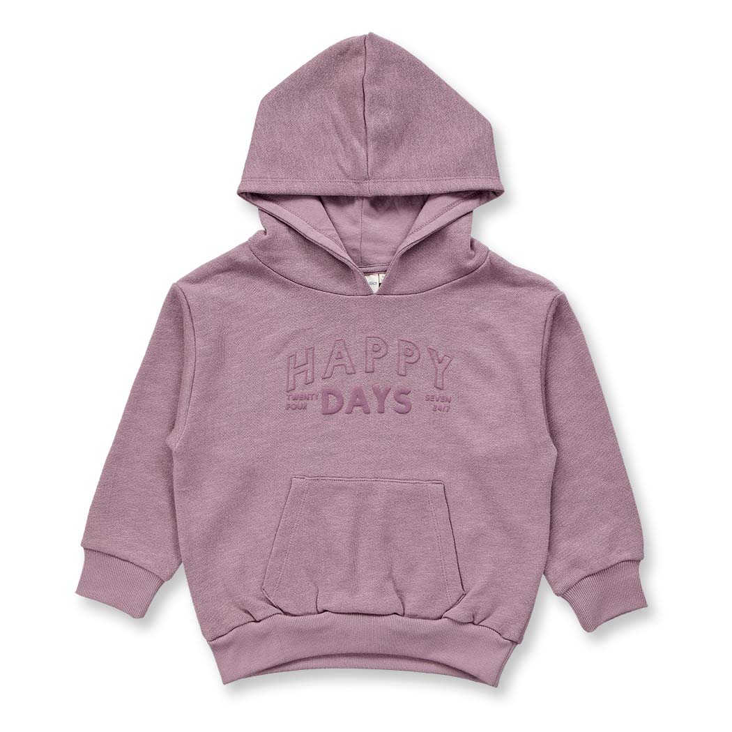Kapuzenpullover in mauve, Modell MANOU