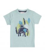 IBON Blaues Baby T-Shirt Elefant