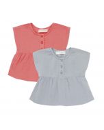 KENDRA Baby Blouse Tunic Muslin Both