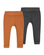 Baby knit trousers PROUST, Colours: orange or anthracite 