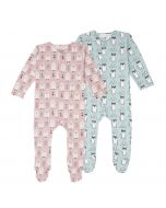 Fairtrade Cotton Baby Romper with Feet, Ysior
