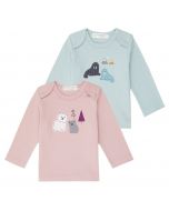 Baby-Shirt Langarm aus Fairtrade Baumwolle, Timber 
