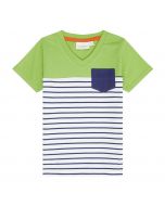 Salvo Children's T-Shirt Green Blue White 