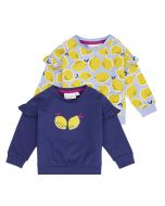 Paloma Baby Sweatshirts mit gerüschter Passe beide