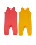 Maris Baby Musselin-Overall Ärmellos beide