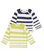 P.Picasso Striped Baby Cardigan both