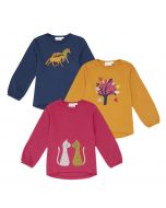 Mädchen Langarmshirt / NAEMI / alle