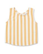Mädchen Top / FARI / apricot gestreift / Vorderteil