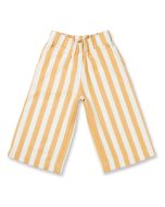 Mädchen Hose / WALA / apricot gestreift / Vorderteil