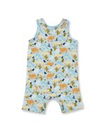 Baby playsuit / VICO / aop desert scene / front part