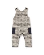 Baby Overall / Modell FRIED / Grafischer Druck / Vorderansicht