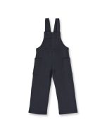 Kinder Latzhose / Modell ARIN / Schwarz / Vorderansicht