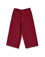 Mädchen Twillhose / Modell SANA / Tibetrot / Vorderansicht