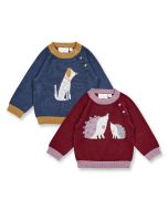 Baby knitted sweater / Model VICTOR / All