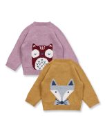 Baby Strickpullover / Modell NAVIN / Alle (hinten)