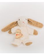 Weiches Kuscheltier Hase komplett