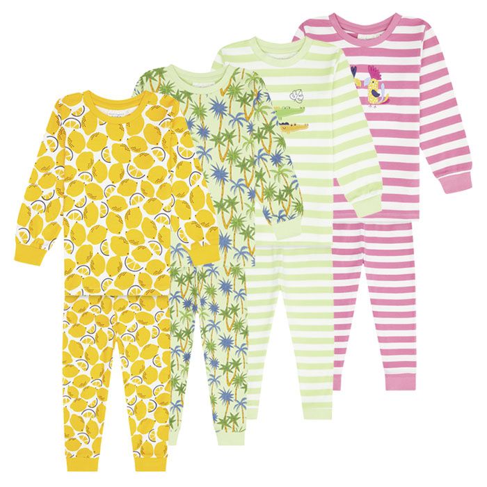 Children`s pajama Long John for girls and boys - Sense Organics