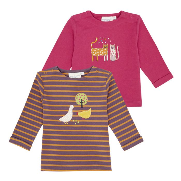 Cute Baby Long Sleeve Shirt LEJA SENSE ORGANICS