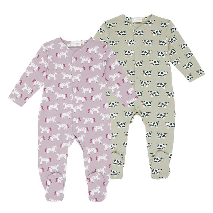 Baby romper with feet clearance