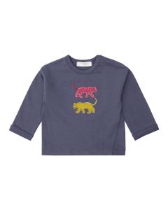 KORA Baby Sweatshirt Leopard navy