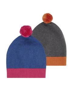 Strickmütze RUDOLFO mit Bommel
