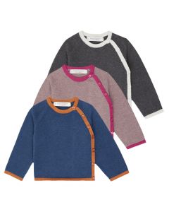 Baby cardigan P.PICASSO, Colours: blue, rosewood or anthracite 