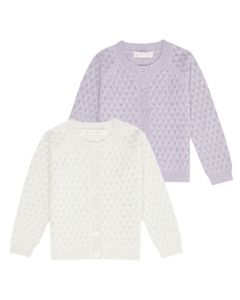 Elsa Knitted Cardigan Baby both