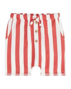 Lei Baby Shorts White Red 