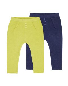 Pablo Baby Leggings in Straight Knit both