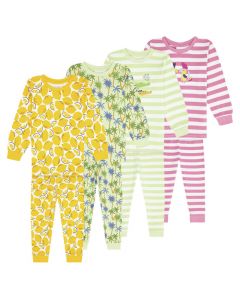 Long John Children’s Fairtrade Cotton Pajamas 4 Colourways all