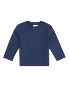 Baby Langarmshirt / LUKE / navy / Vorderteil