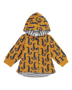 Baby Hooded Jacket / SIRO / aop ducks / front part