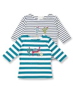 Mädchen Shirt 3/4 / LOUISE / Alle