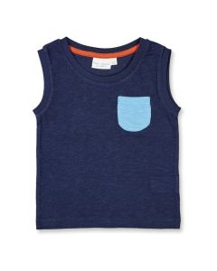 Kinder Top / OSKAR / dunkelblau / Vorderteil