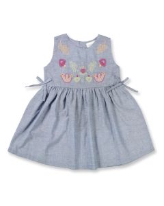 Baby dress / TUANA / blue / front part