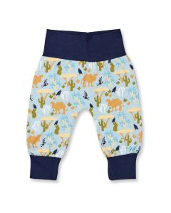 Baby pant / SJORS / aop desert scene / front part