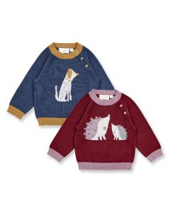 Baby knitted sweater / Model VICTOR / All
