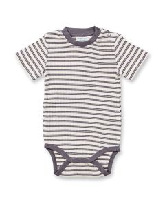 Baby Body, Model VARIN Baby, Anthracite-white stripes , Front view