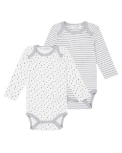 Yvon Baby Body White Gray Both 