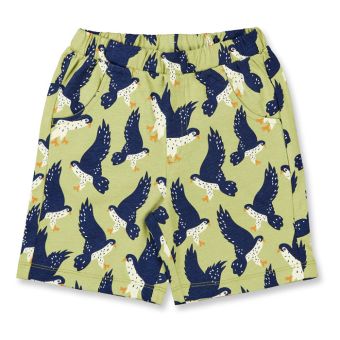 Kinder Shorts / KHAN / Falkendruck / Vorderteil