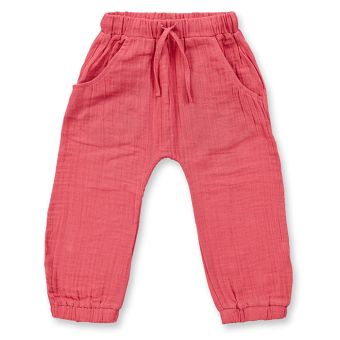 Baby Hose, Modell LOKI, Himbeerfarbig, Vorderansicht