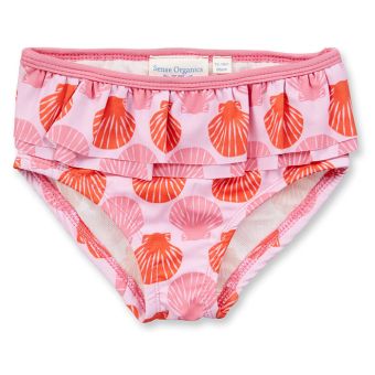 Baby Bikinihose, Modell GOLDA, Muscheldruck, Vorderansicht