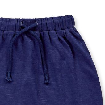 Baby shorts, Model MAGESH, Navy, Front part