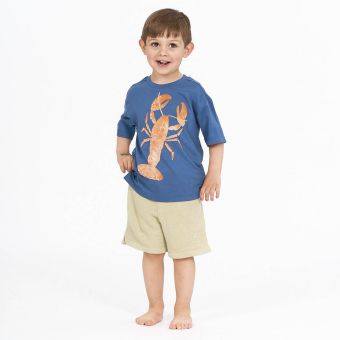 Kinder Shorts, Modell MAKU, Sand, Vorderansicht