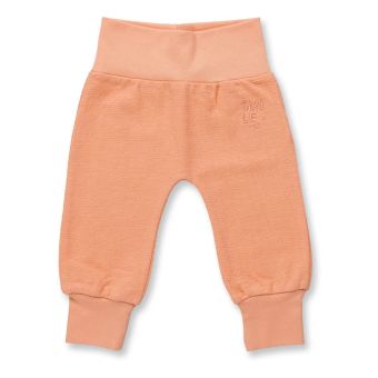 Baby pant, Model SJORS, Peach-orange, Front part