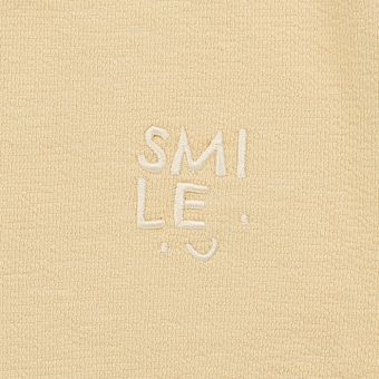 Children’s T-shirt, Model TALI, Sand, Front part