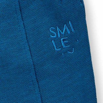 Baby Sweathose, Modell HAUKE, Ozeanblau, Vorderansicht
