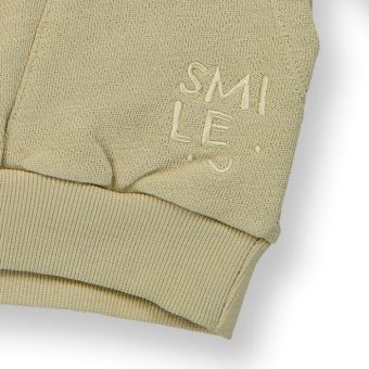 Kinder Hoodie, Modell MANOU, Helles Schilfgrün, Vorderansicht