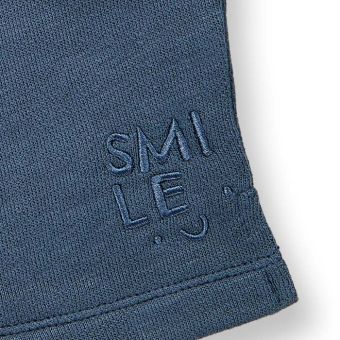 Kinder Shorts, Modell JAKUB, Blaugrau, Vorderansicht
